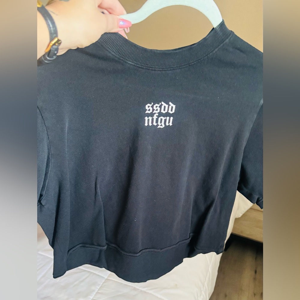 Darc Sport Black Crop Top